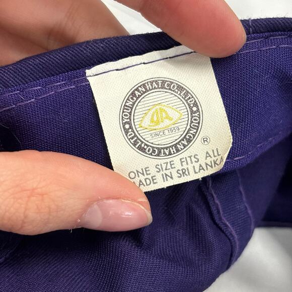 Vintage NBA Phoenix Suns Young An Hat Purple Mens OS Snapback Basketball Hat Cap - Picture 6 of 8